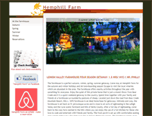 Tablet Screenshot of hemphillfarm.com